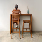 Plong Barstool With Backrest