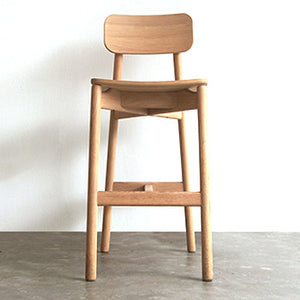 Plong Barstool With Backrest